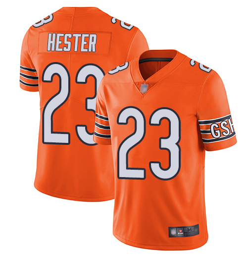 Men's Chicago Bears #23 Devin Hester Orange Vapor untouchable Limited Stitched Jersey Men's Chicago Bears #23 Devin Hester Orange Vapor untouchable Limited Stitched Jersey